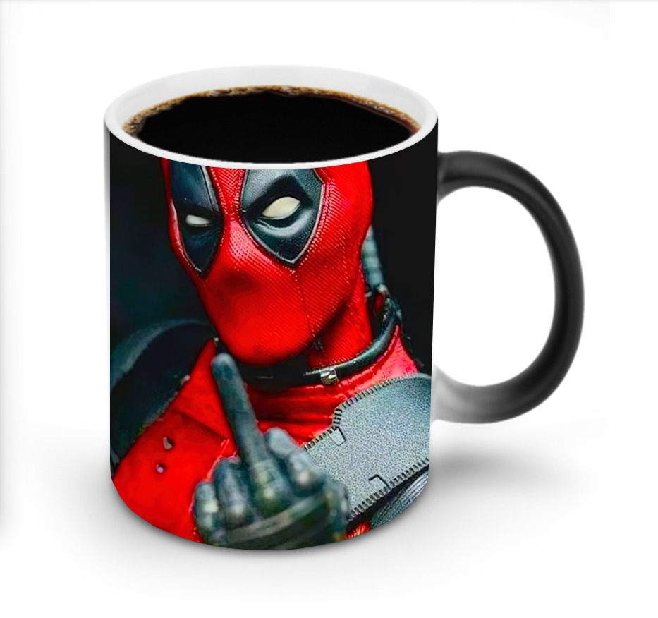 （画像用） Deadpool デッドプール 温度変色マグカップ