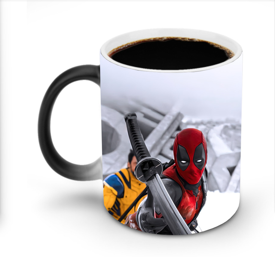 （画像用） Deadpool デッドプール 温度変色マグカップ