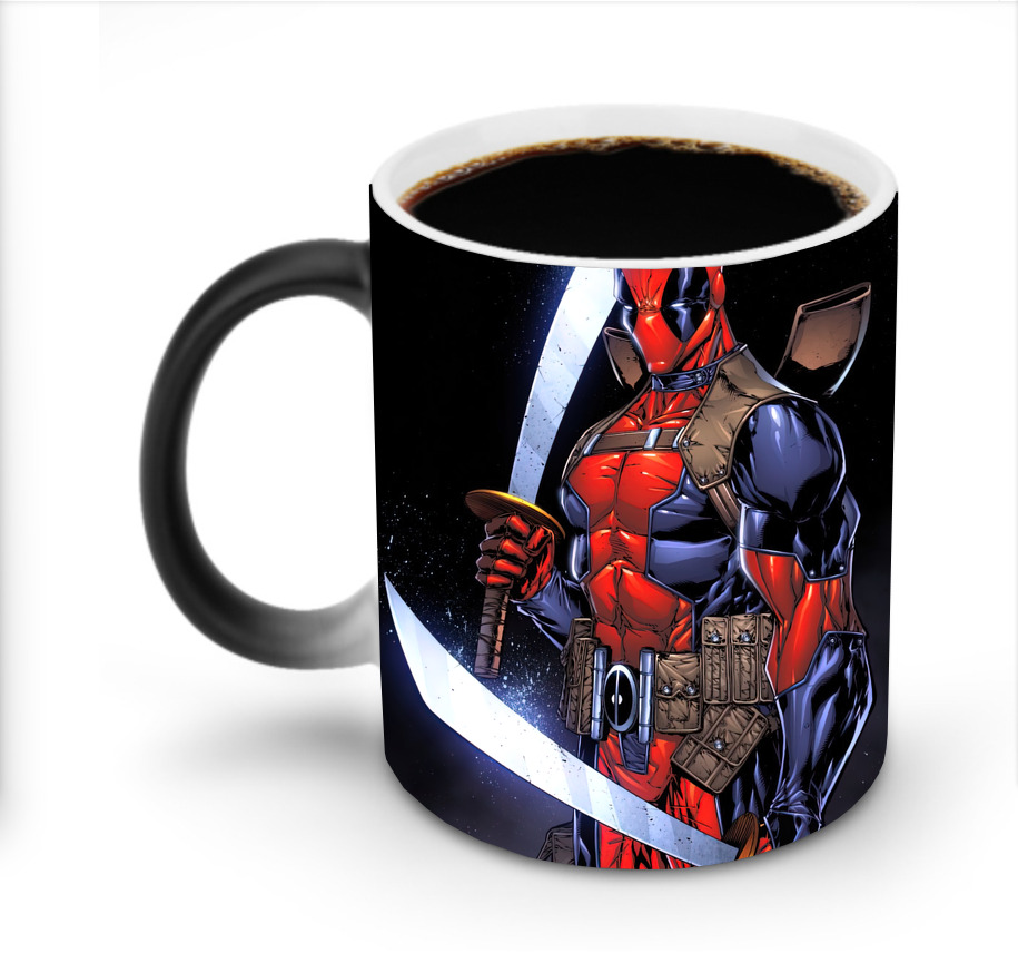 （画像用） Deadpool デッドプール 温度変色マグカップ