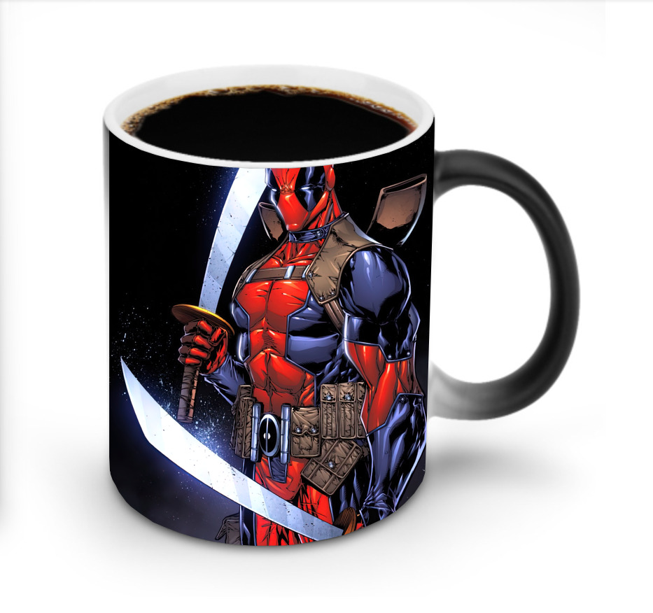 （画像用） Deadpool デッドプール 温度変色マグカップ