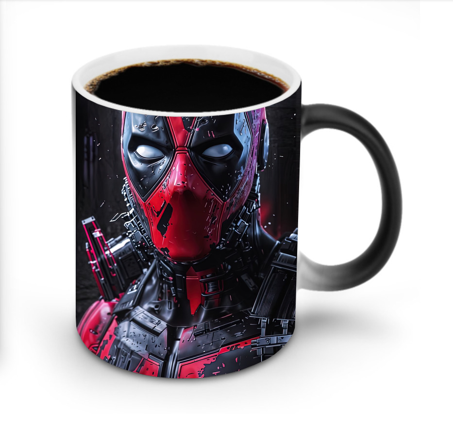 （画像用） Deadpool デッドプール 温度変色マグカップ