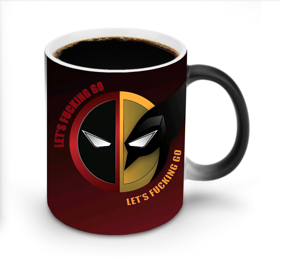 （画像用） Deadpool デッドプール 温度変色マグカップ