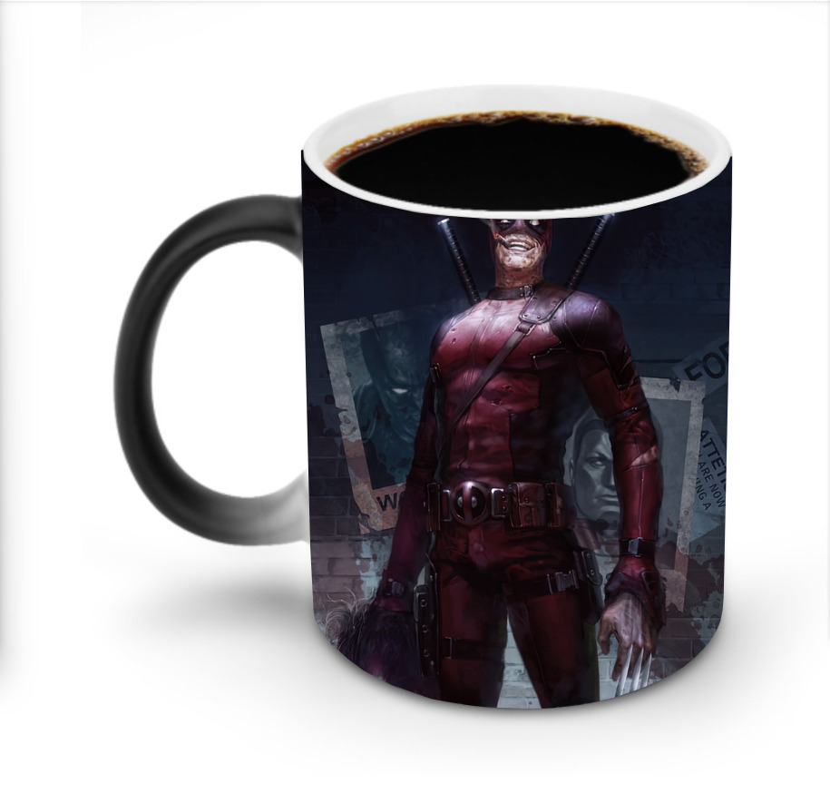 （画像用） Deadpool デッドプール 温度変色マグカップ