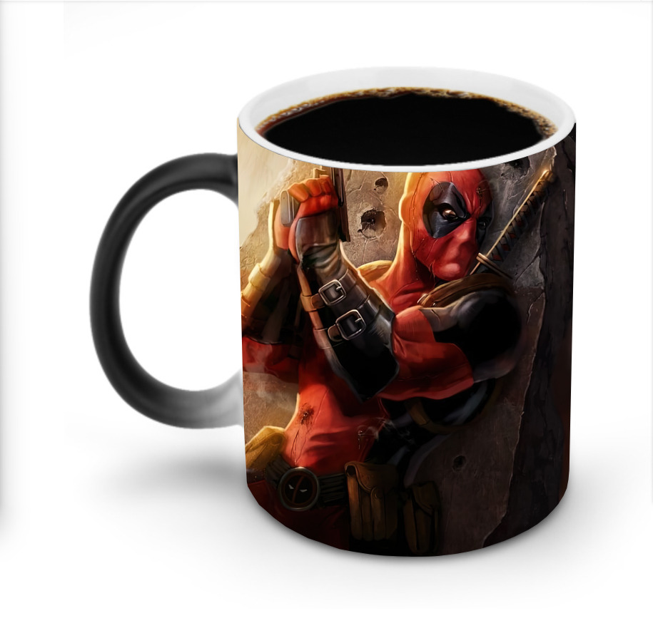 （画像用） Deadpool デッドプール 温度変色マグカップ
