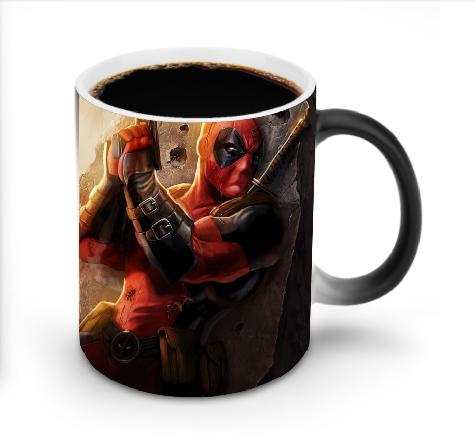 （画像用） Deadpool デッドプール 温度変色マグカップ