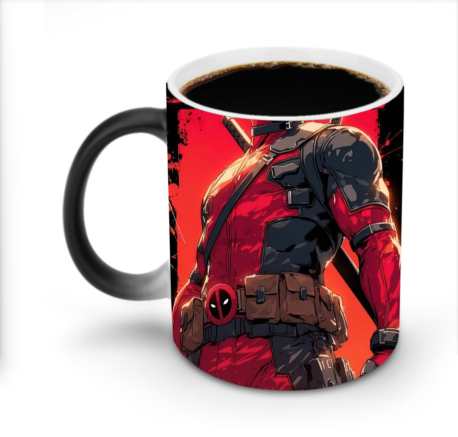 （画像用） Deadpool デッドプール 温度変色マグカップ