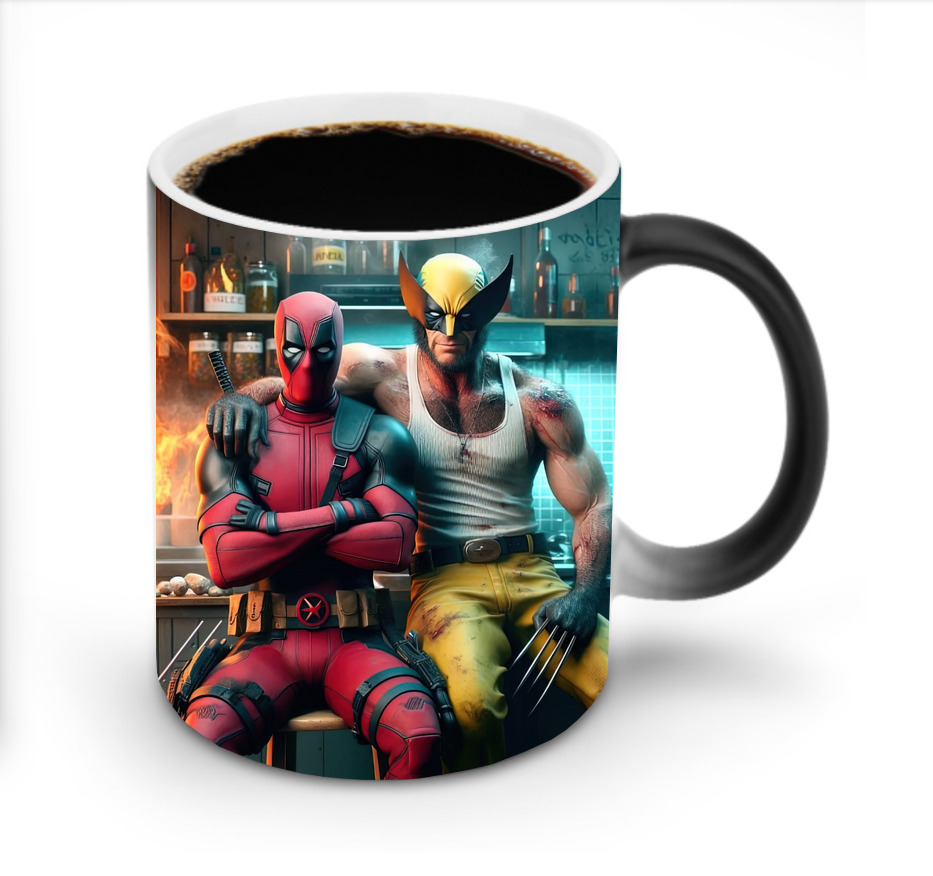 （画像用） Deadpool デッドプール 温度変色マグカップ