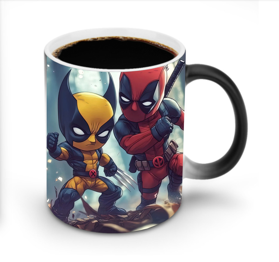 （画像用） Deadpool デッドプール 温度変色マグカップ