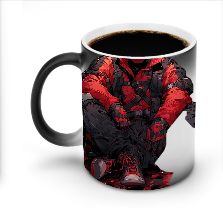 （画像用） Deadpool デッドプール 温度変色マグカップ