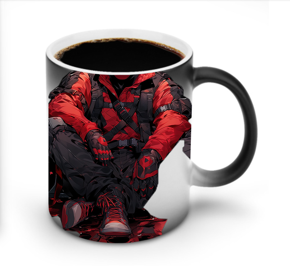 （画像用） Deadpool デッドプール 温度変色マグカップ