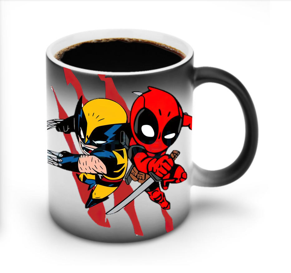 （画像用） Deadpool デッドプール 温度変色マグカップ