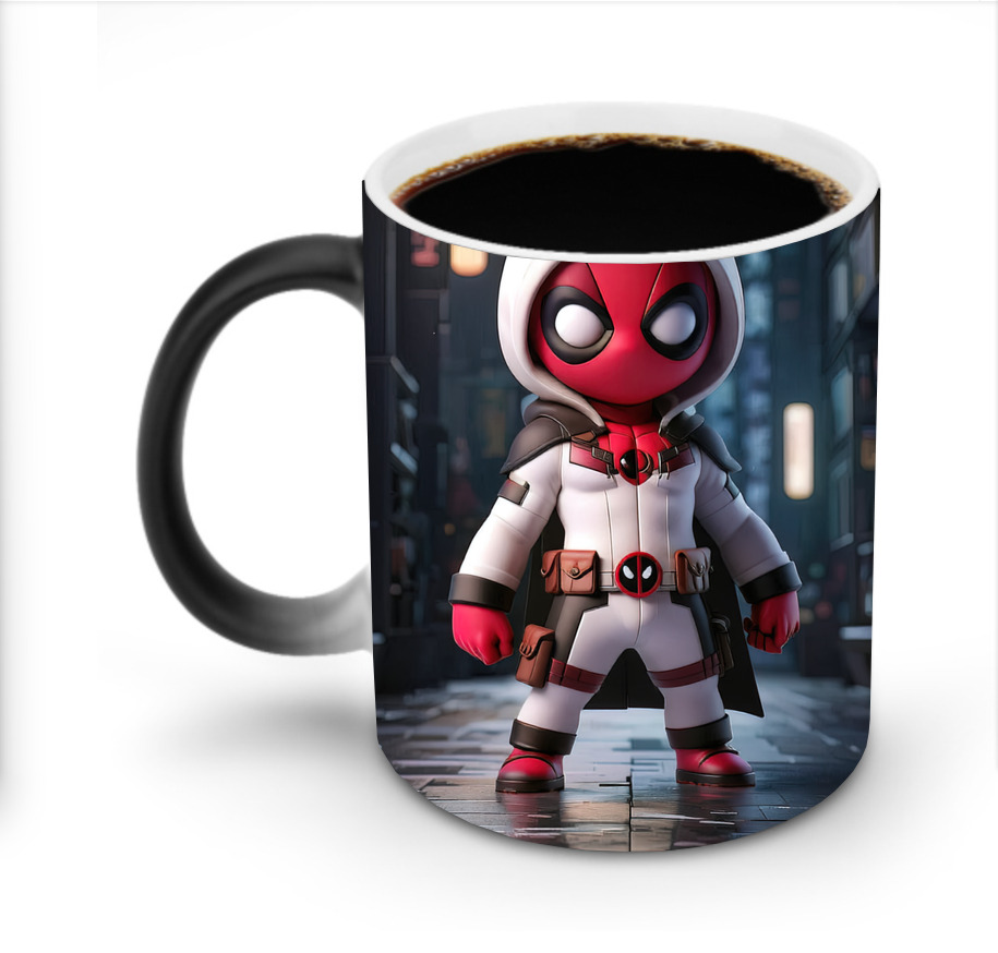 （画像用） Deadpool デッドプール 温度変色マグカップ