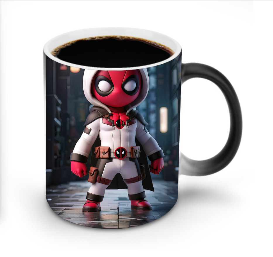 （画像用） Deadpool デッドプール 温度変色マグカップ