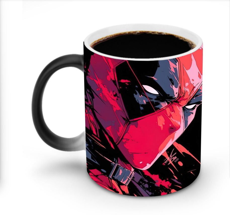 （画像用） Deadpool デッドプール 温度変色マグカップ