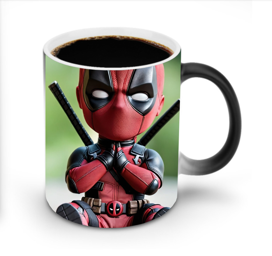 （画像用） Deadpool デッドプール 温度変色マグカップ