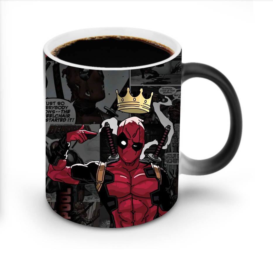 （画像用） Deadpool デッドプール 温度変色マグカップ