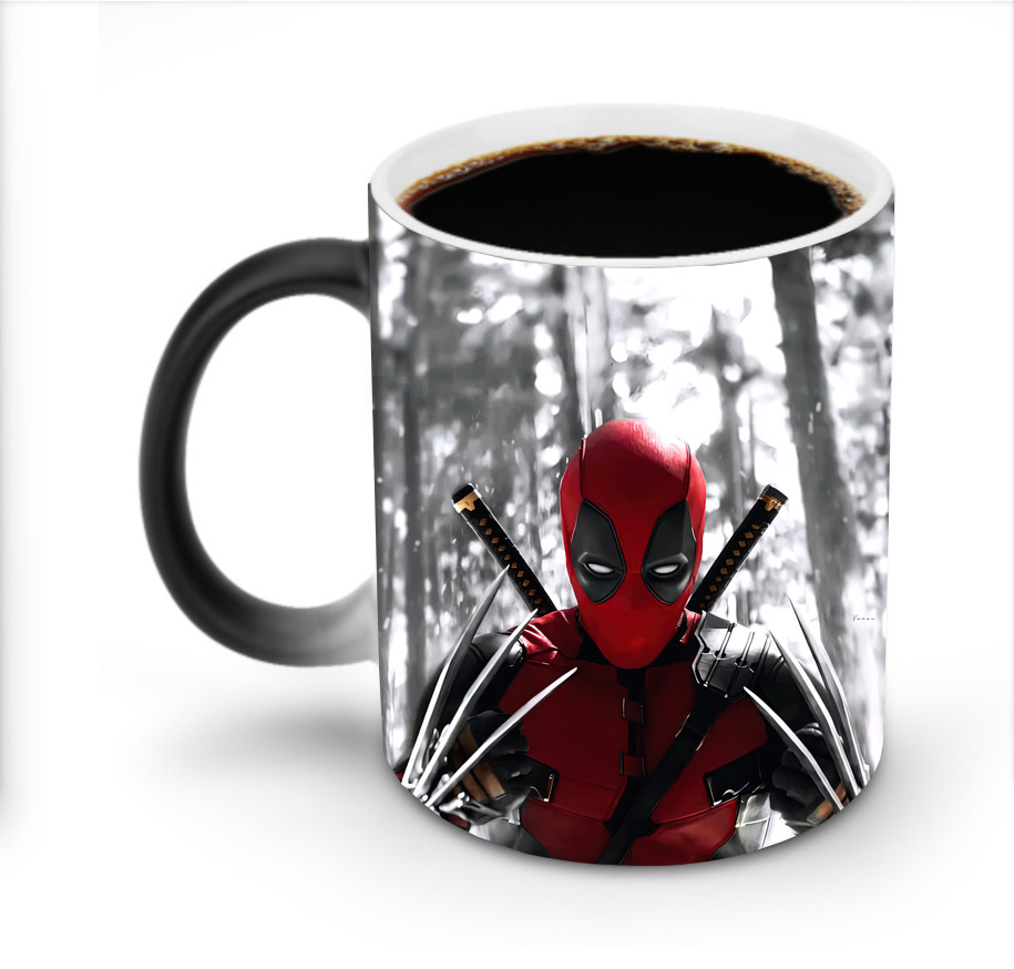 （画像用） Deadpool デッドプール 温度変色マグカップ