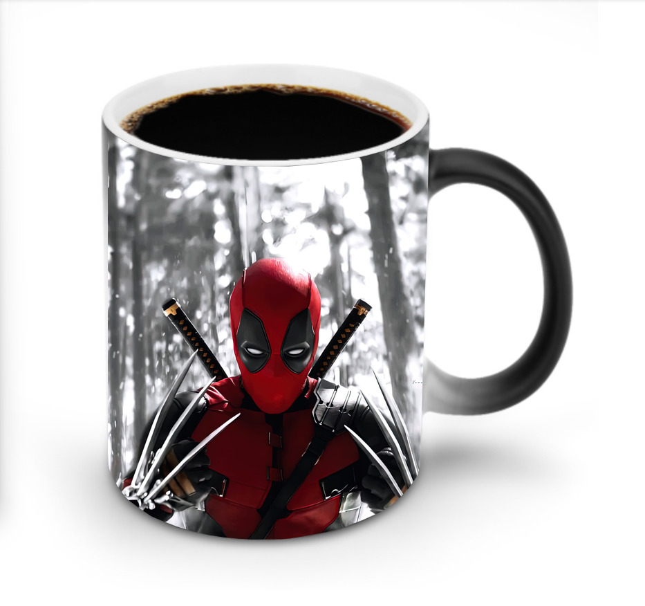 （画像用） Deadpool デッドプール 温度変色マグカップ