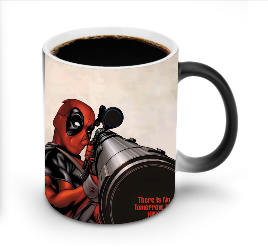 （画像用） Deadpool デッドプール 温度変色マグカップ