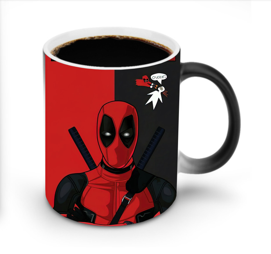 （画像用） Deadpool デッドプール 温度変色マグカップ