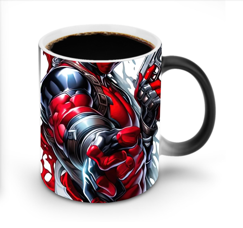 （画像用） Deadpool デッドプール 温度変色マグカップ