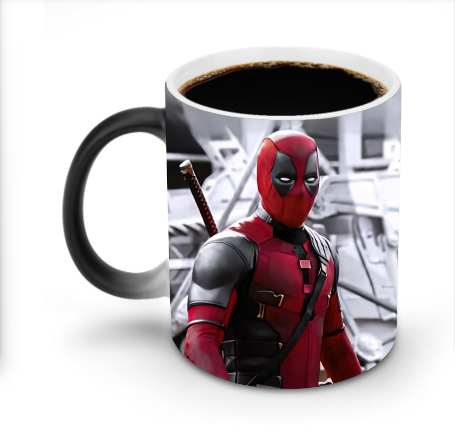 （画像用） Deadpool デッドプール 温度変色マグカップ