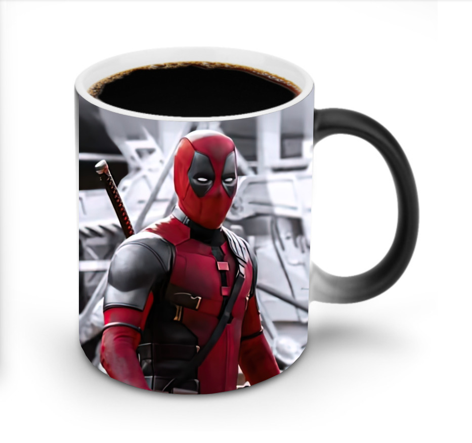 （画像用） Deadpool デッドプール 温度変色マグカップ
