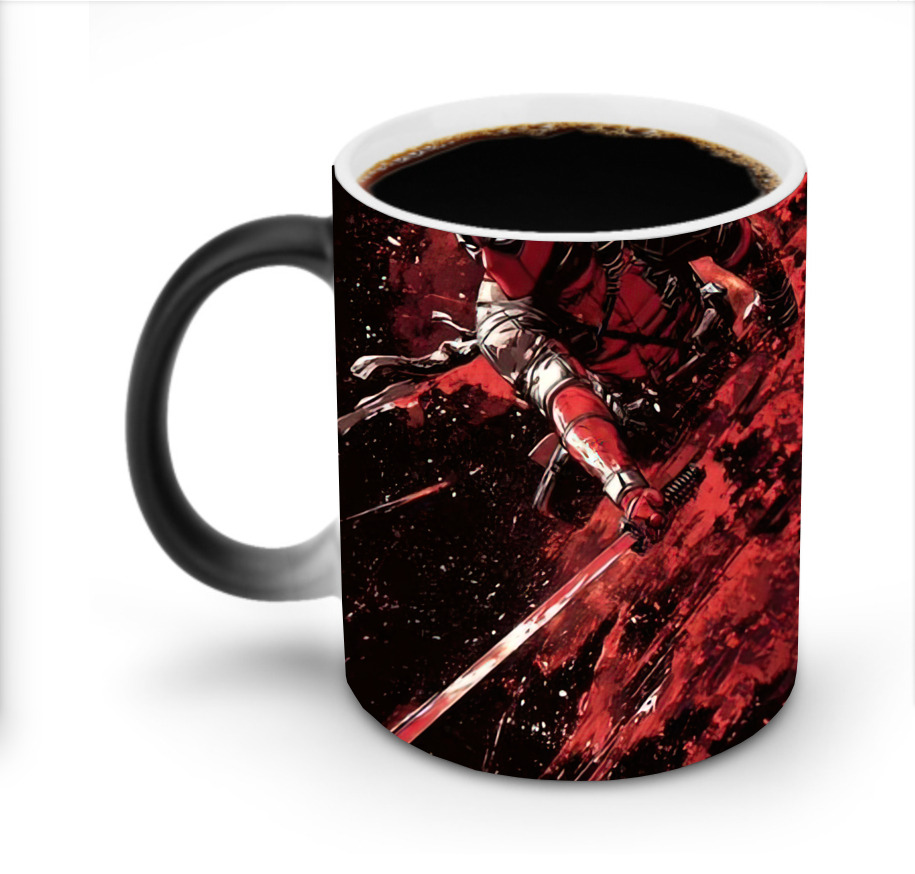 （画像用） Deadpool デッドプール 温度変色マグカップ