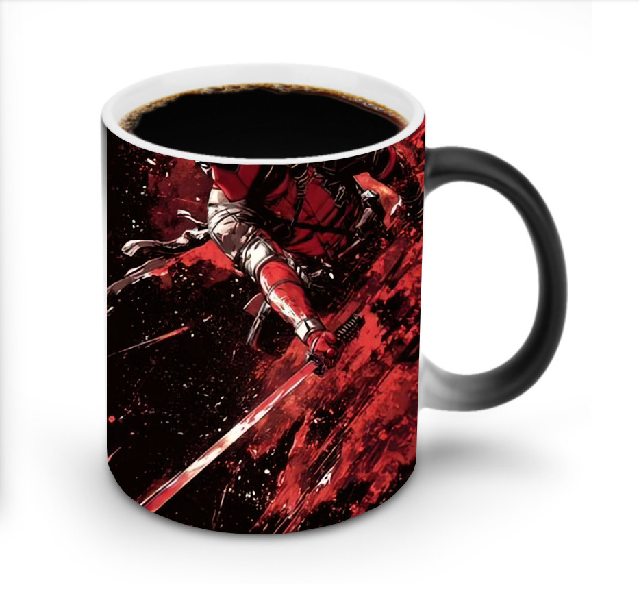 （画像用） Deadpool デッドプール 温度変色マグカップ