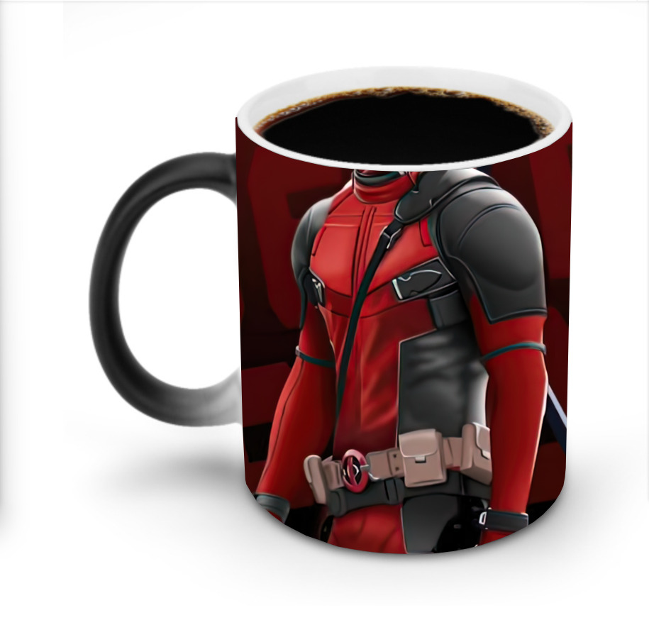 （画像用） Deadpool デッドプール 温度変色マグカップ