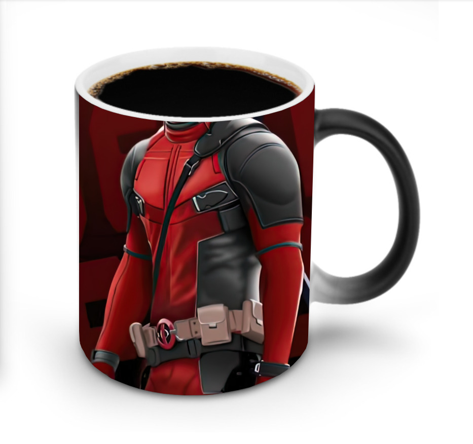 （画像用） Deadpool デッドプール 温度変色マグカップ