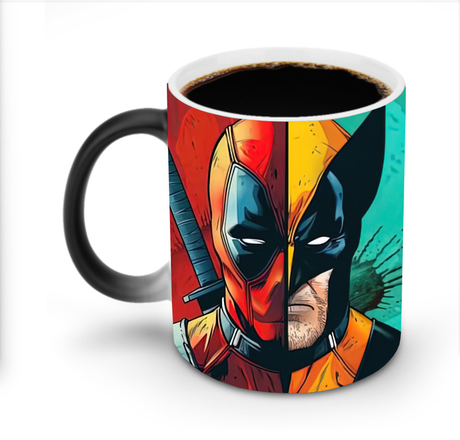 （画像用） Deadpool デッドプール 温度変色マグカップ