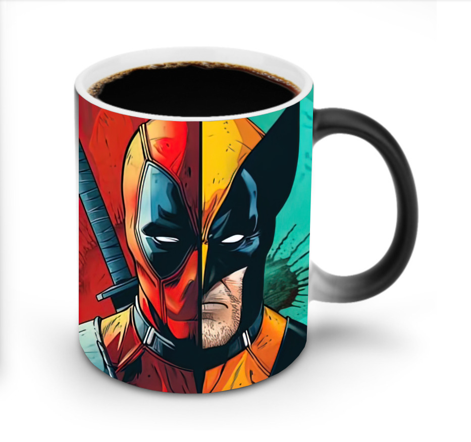 （画像用） Deadpool デッドプール 温度変色マグカップ