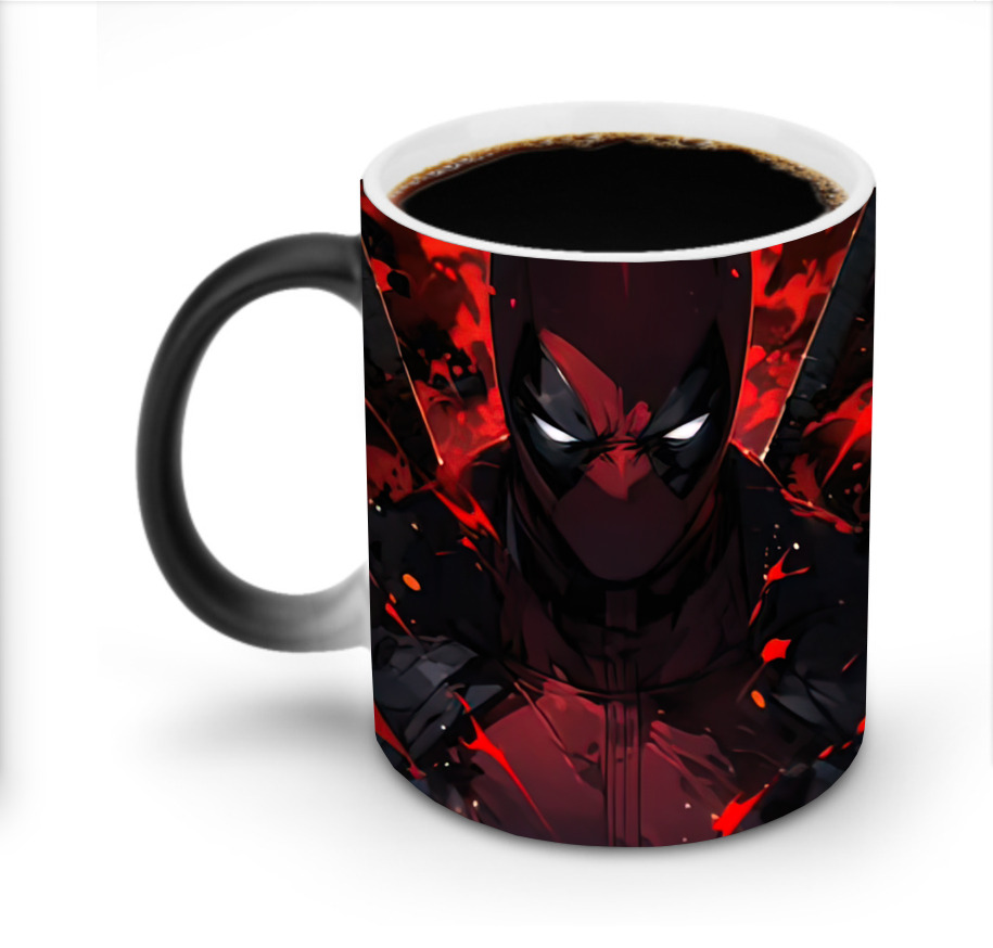 （画像用） Deadpool デッドプール 温度変色マグカップ