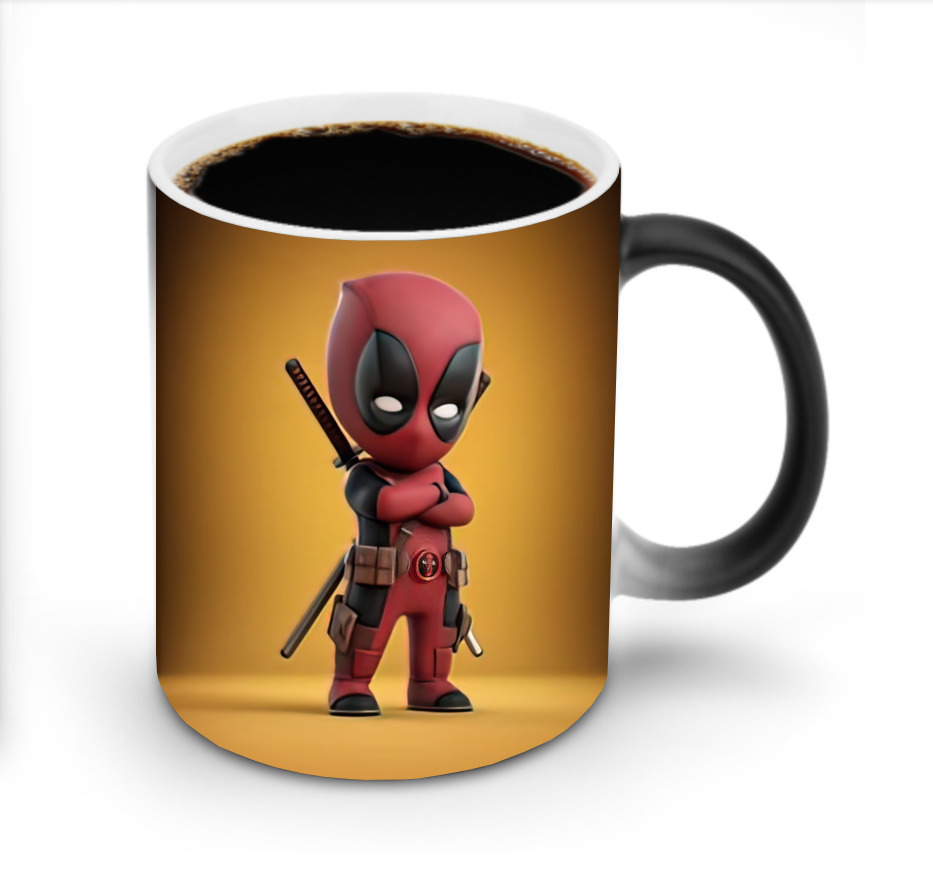 （画像用） Deadpool デッドプール 温度変色マグカップ