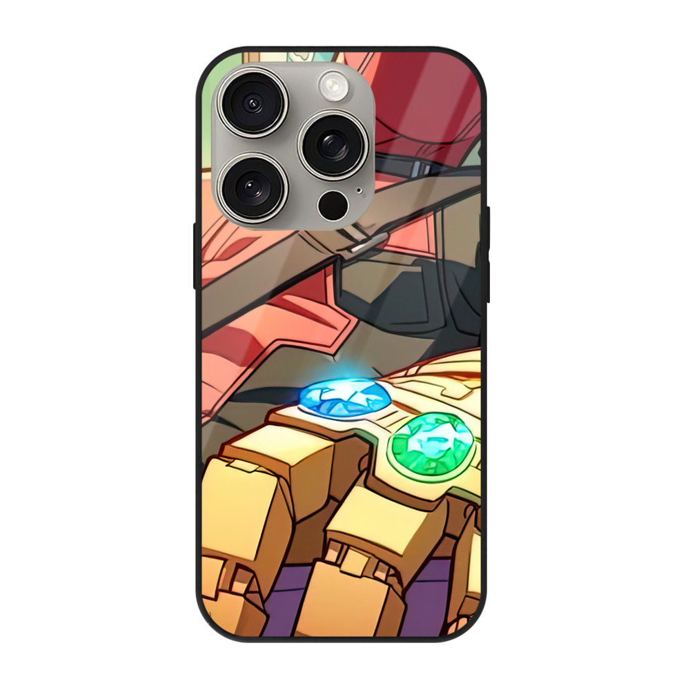 （画像用） Deadpool デッドプール 【iPhone15Pro対応】スマホケース 耐衝撃＆黄変防止 背面ガラス