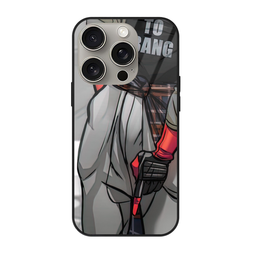 （画像用） Deadpool デッドプール 【iPhone15Pro対応】スマホケース 耐衝撃＆黄変防止 背面ガラス
