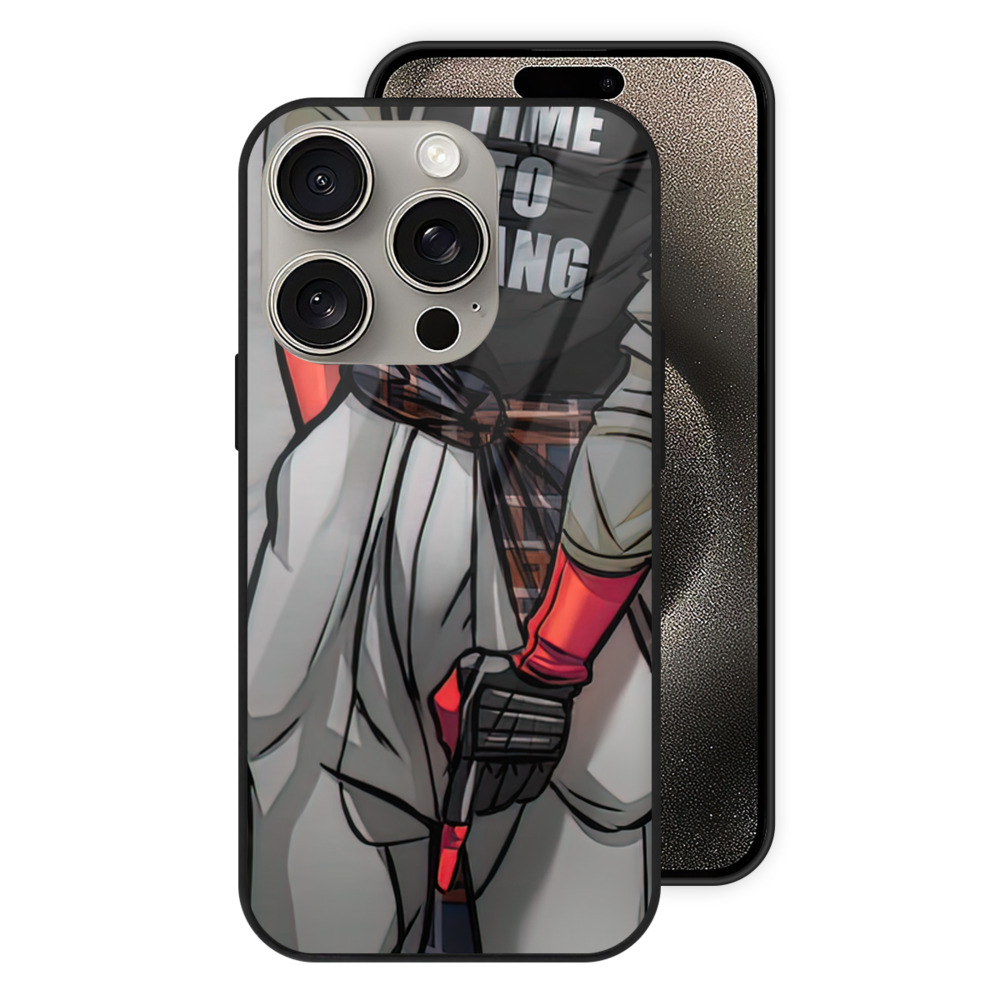 （画像用） Deadpool デッドプール 【iPhone15Pro対応】スマホケース 耐衝撃＆黄変防止 背面ガラス