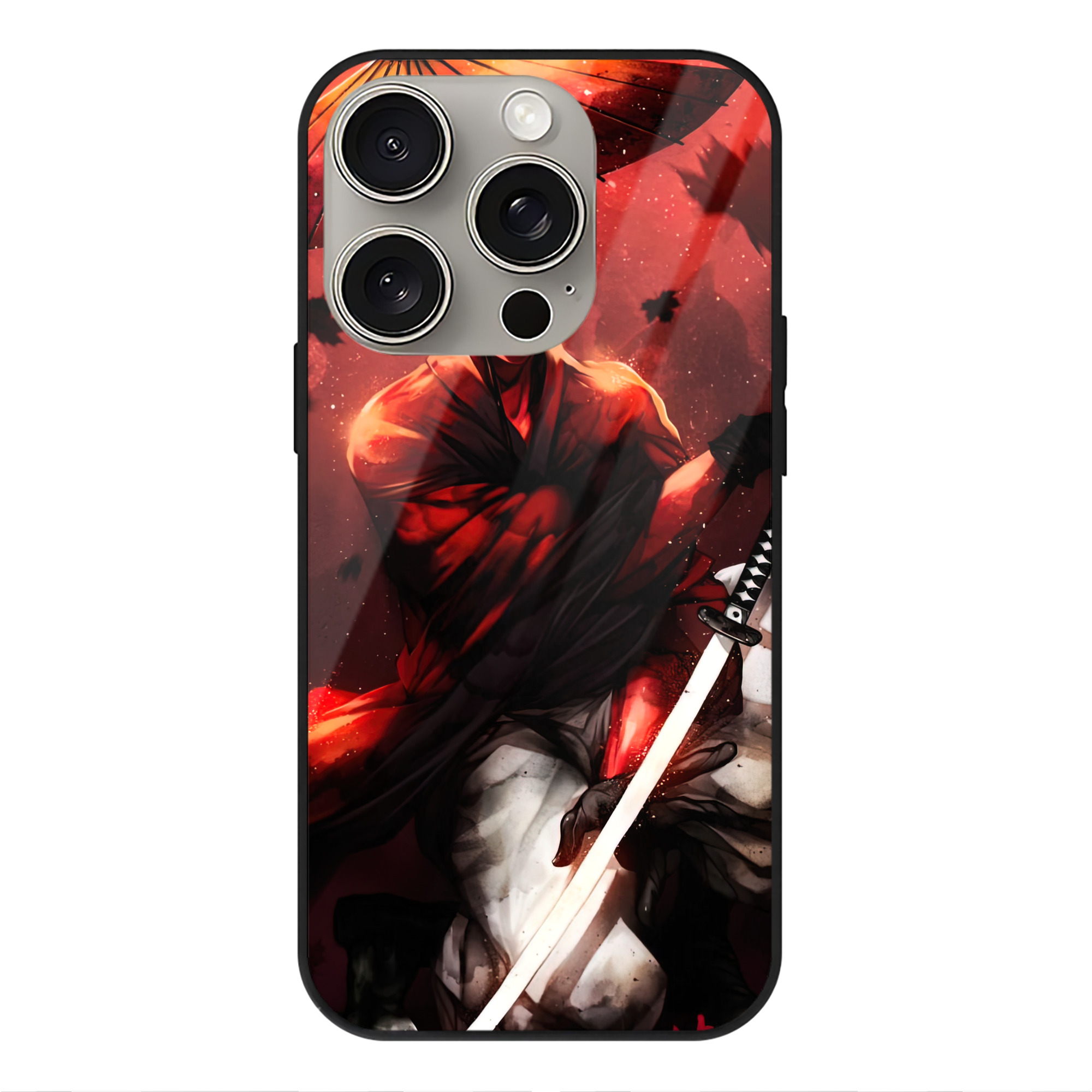 （画像用） Deadpool デッドプール 【iPhone15Pro対応】スマホケース 耐衝撃＆黄変防止 背面ガラス