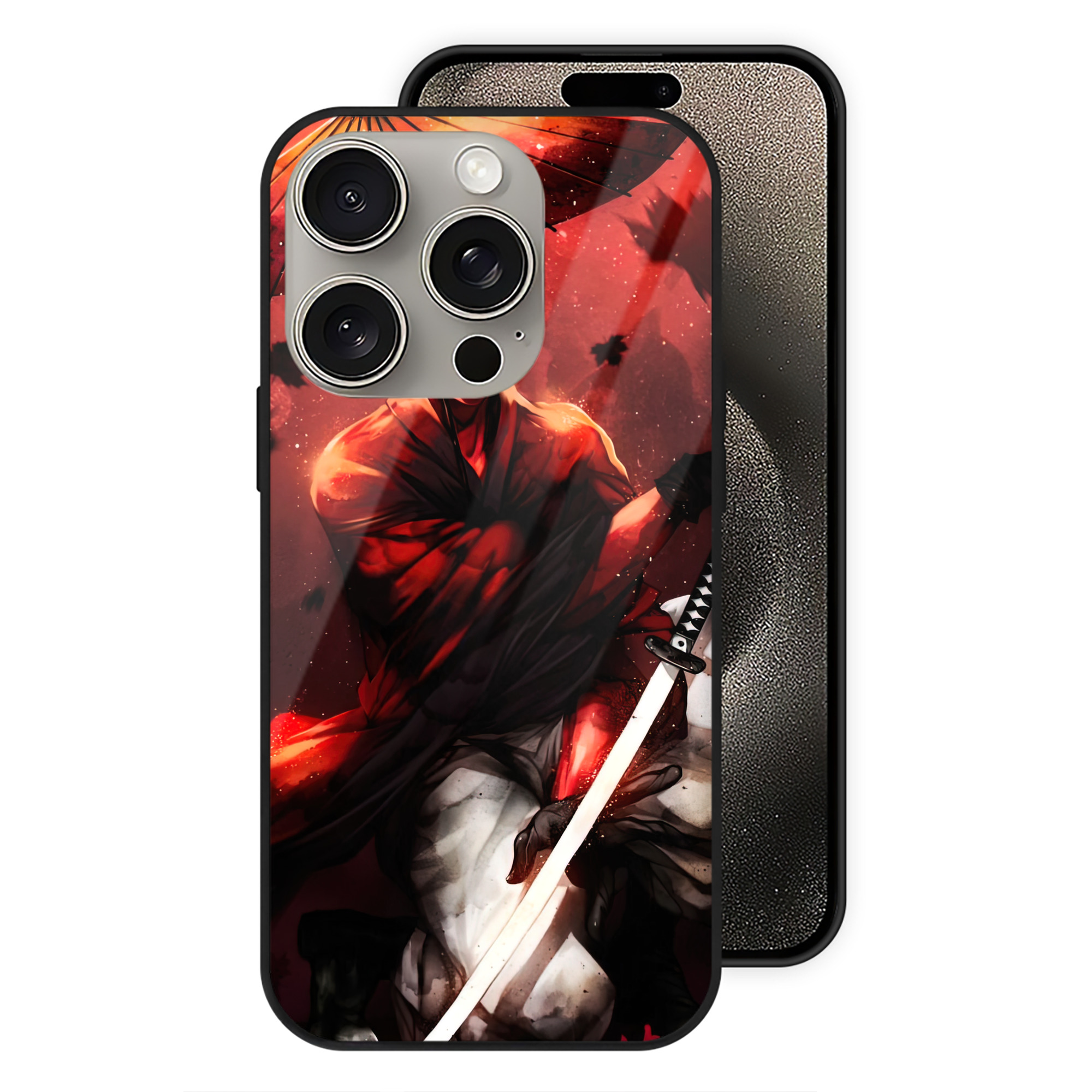 （画像用） Deadpool デッドプール 【iPhone15Pro対応】スマホケース 耐衝撃＆黄変防止 背面ガラス