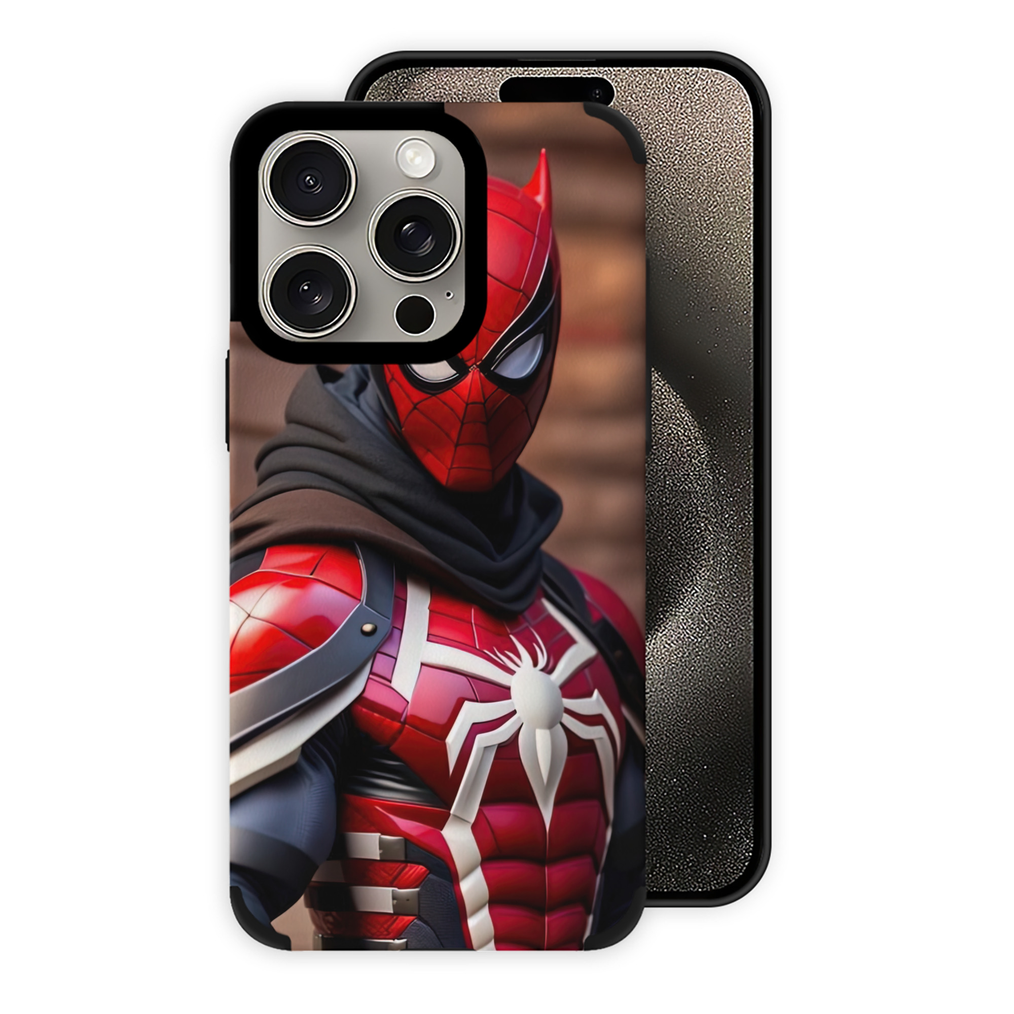 （画像用） Deadpool デッドプール 【iPhone15ProMax対応】 PUレザー スマホケース 耐衝撃＆黄変防止