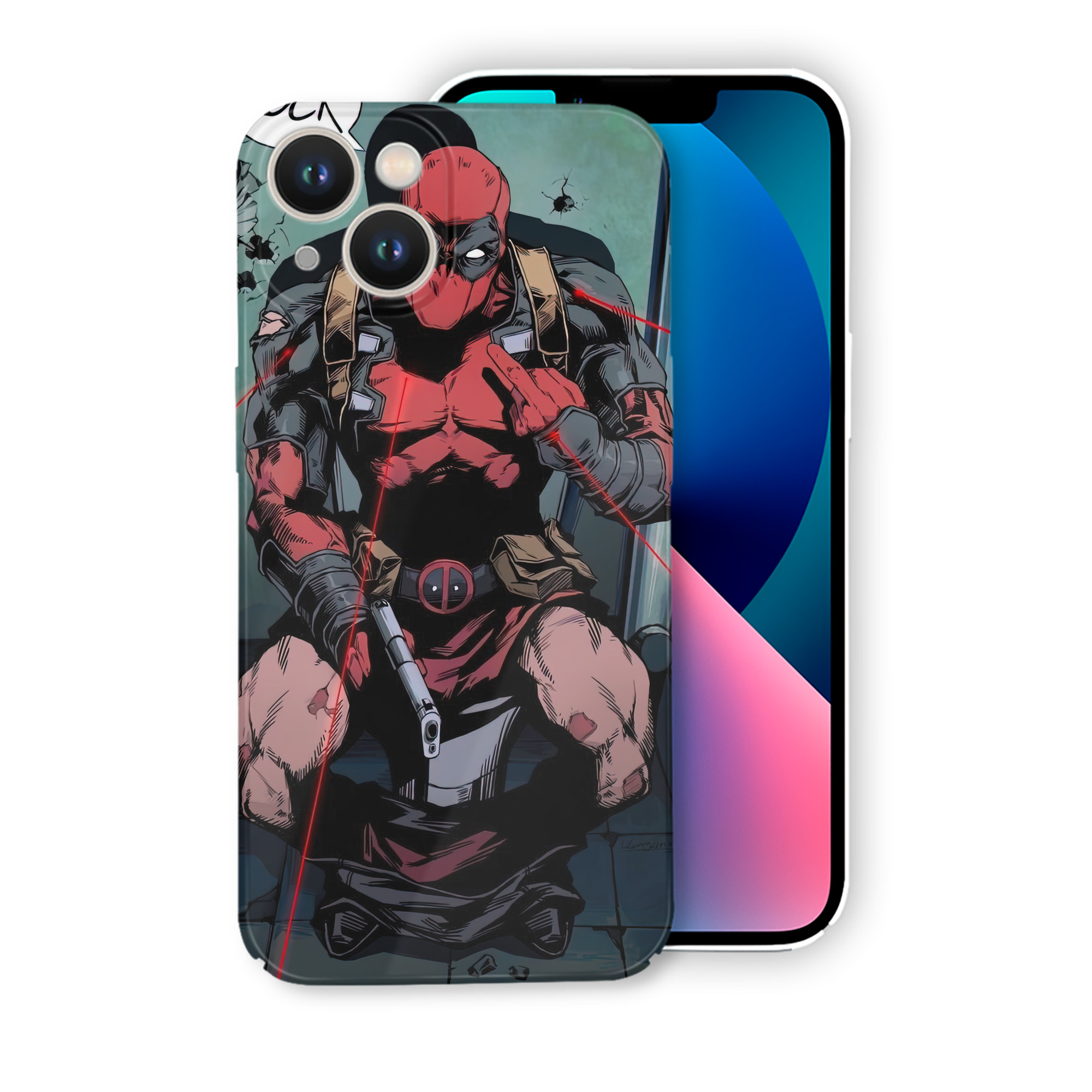 （画像用） Deadpool デッドプール 【iPhone 14シリーズ対応】ハードケース
