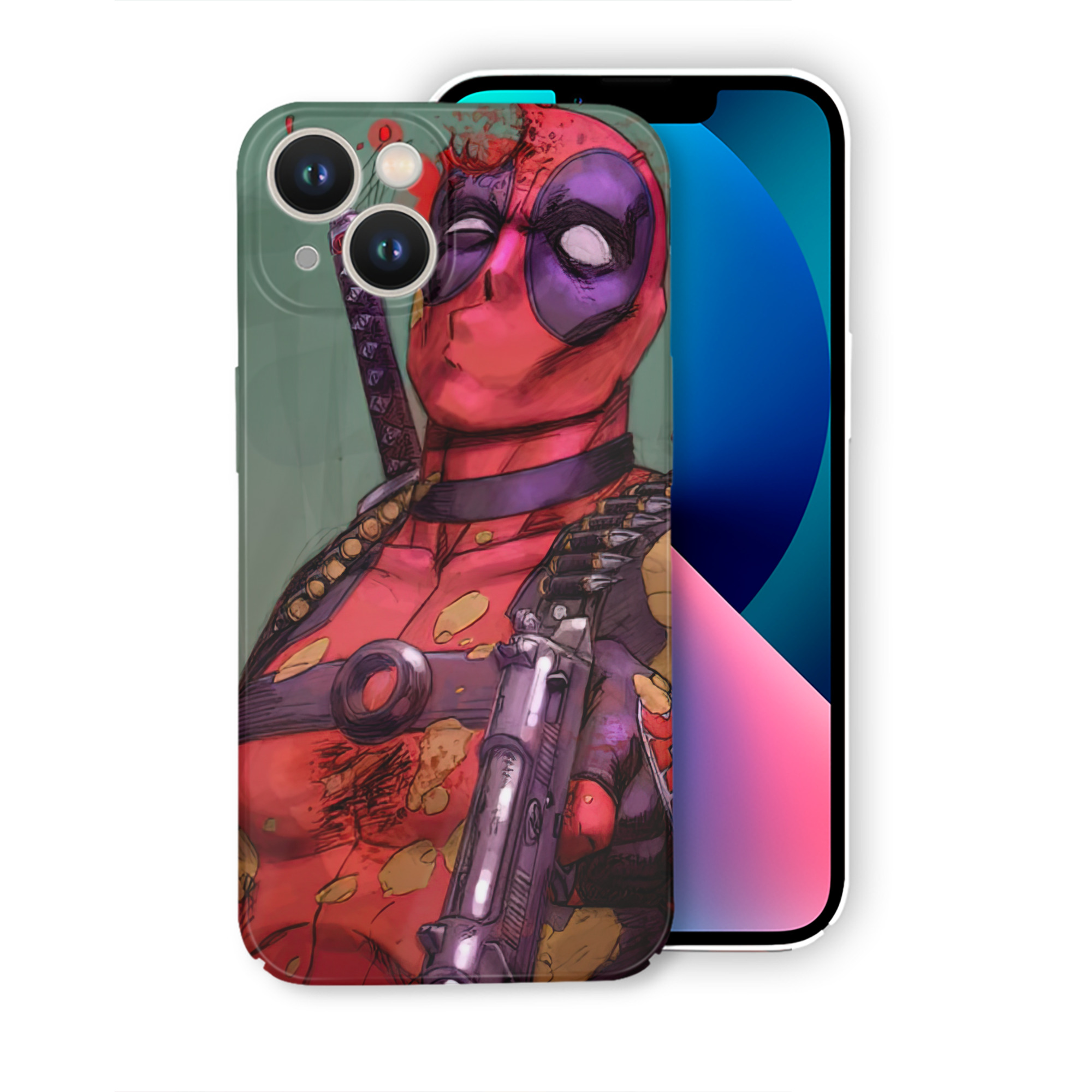 （画像用） Deadpool デッドプール 【iPhone 14シリーズ対応】ハードケース