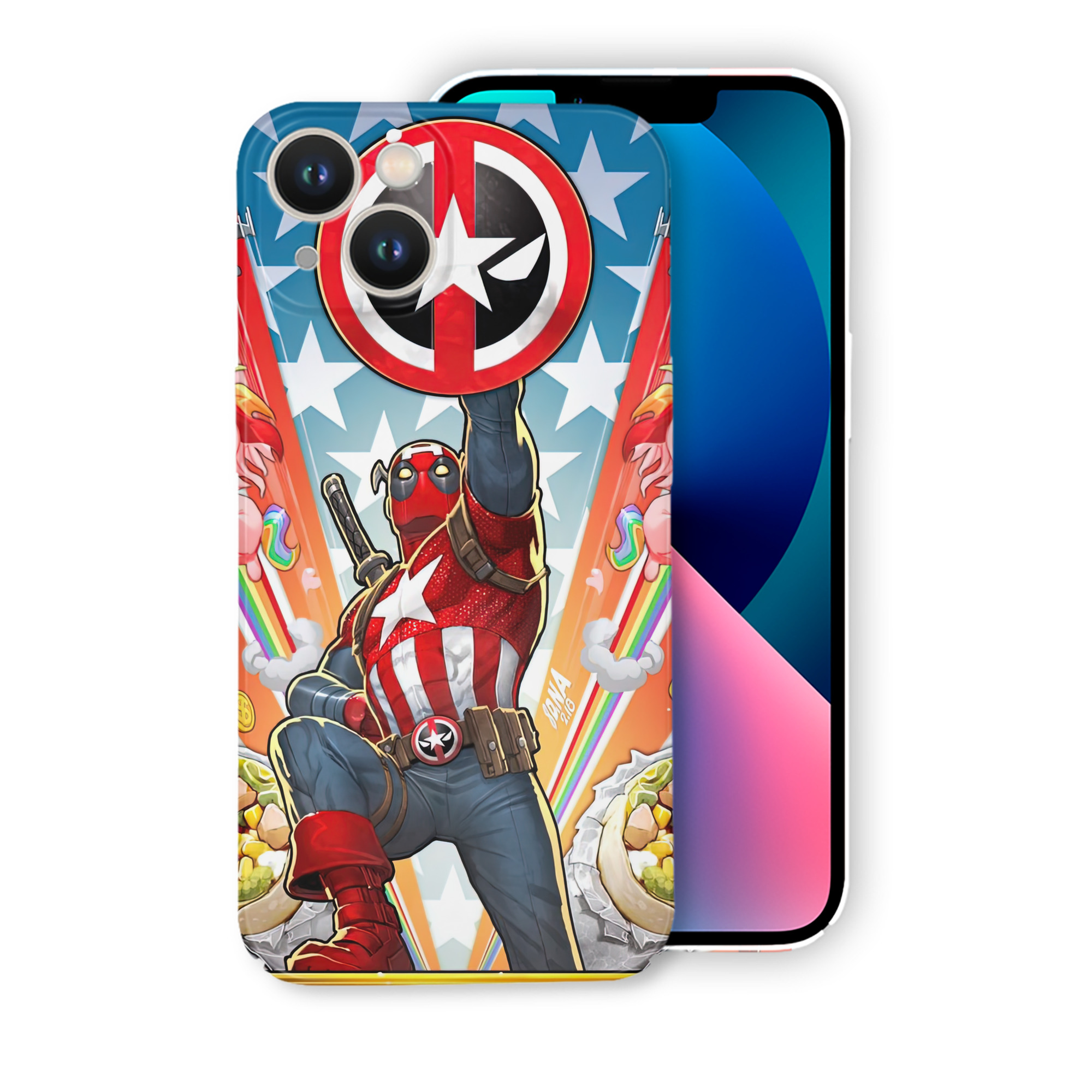 （画像用） Deadpool デッドプール 【iPhone 14シリーズ対応】ハードケース