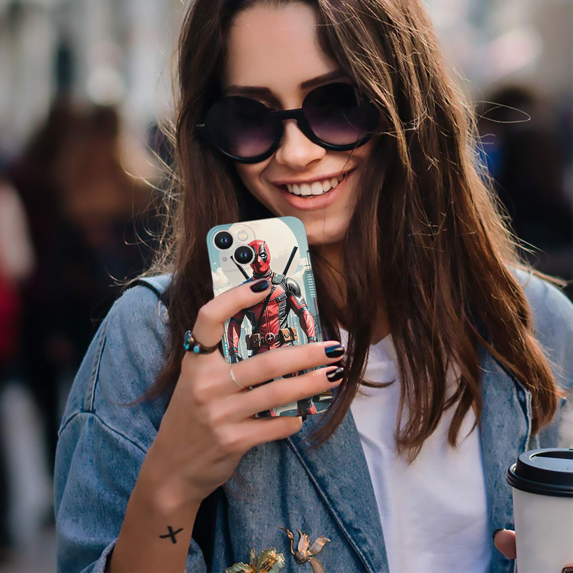 （画像用） Deadpool デッドプール 【iPhone 14シリーズ対応】ハードケース