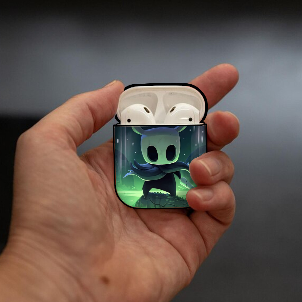 Deadpool デッドプール AirPods 第2世代保護ケース ハードシェル ブラック 耐衝撃・防指紋・カラビナ付き