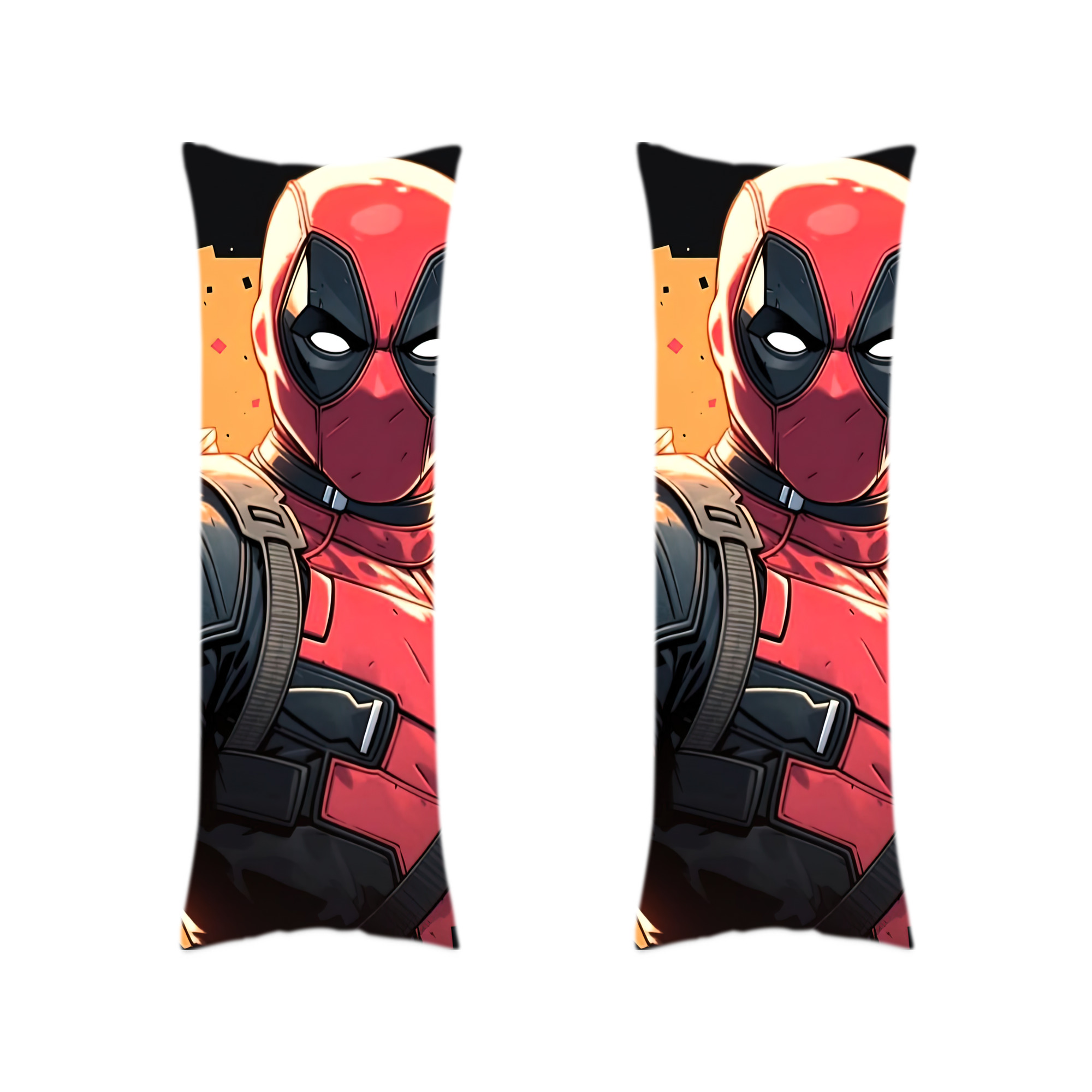（画像用） Deadpool デッドプール ロング抱き枕カバー 両面プリントタイプ（サイズ選択可）