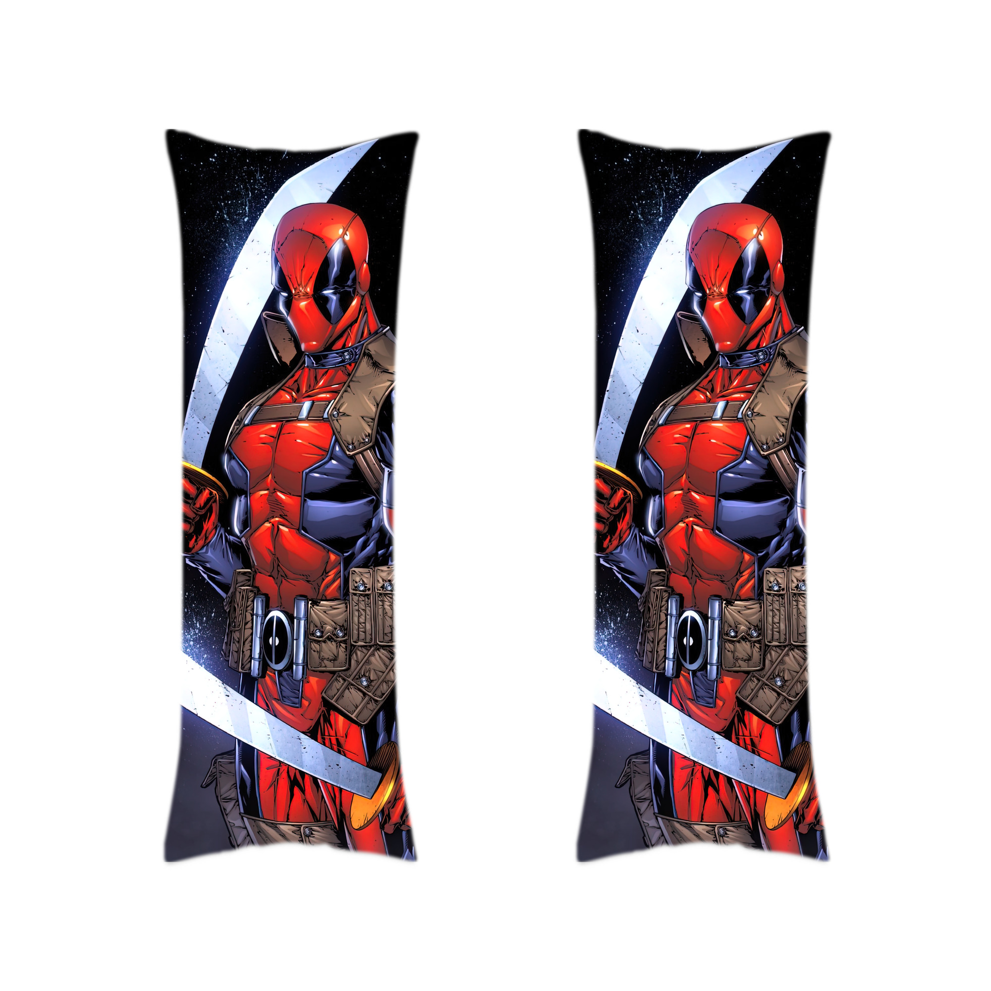 （画像用） Deadpool デッドプール ロング抱き枕カバー 両面プリントタイプ（サイズ選択可）