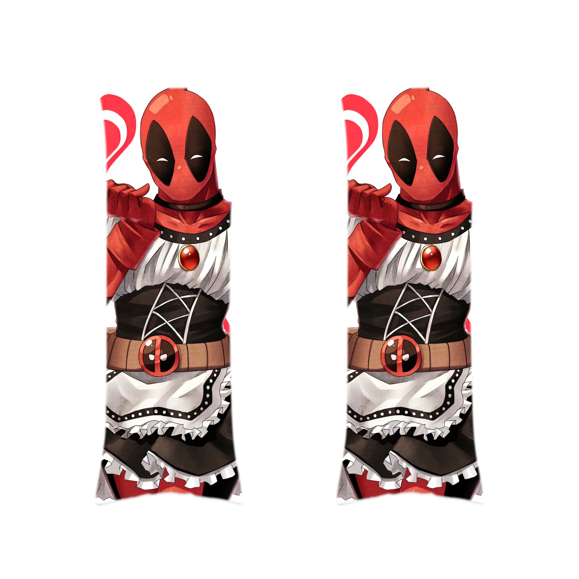 （画像用） Deadpool デッドプール ロング抱き枕カバー 両面プリントタイプ（サイズ選択可）