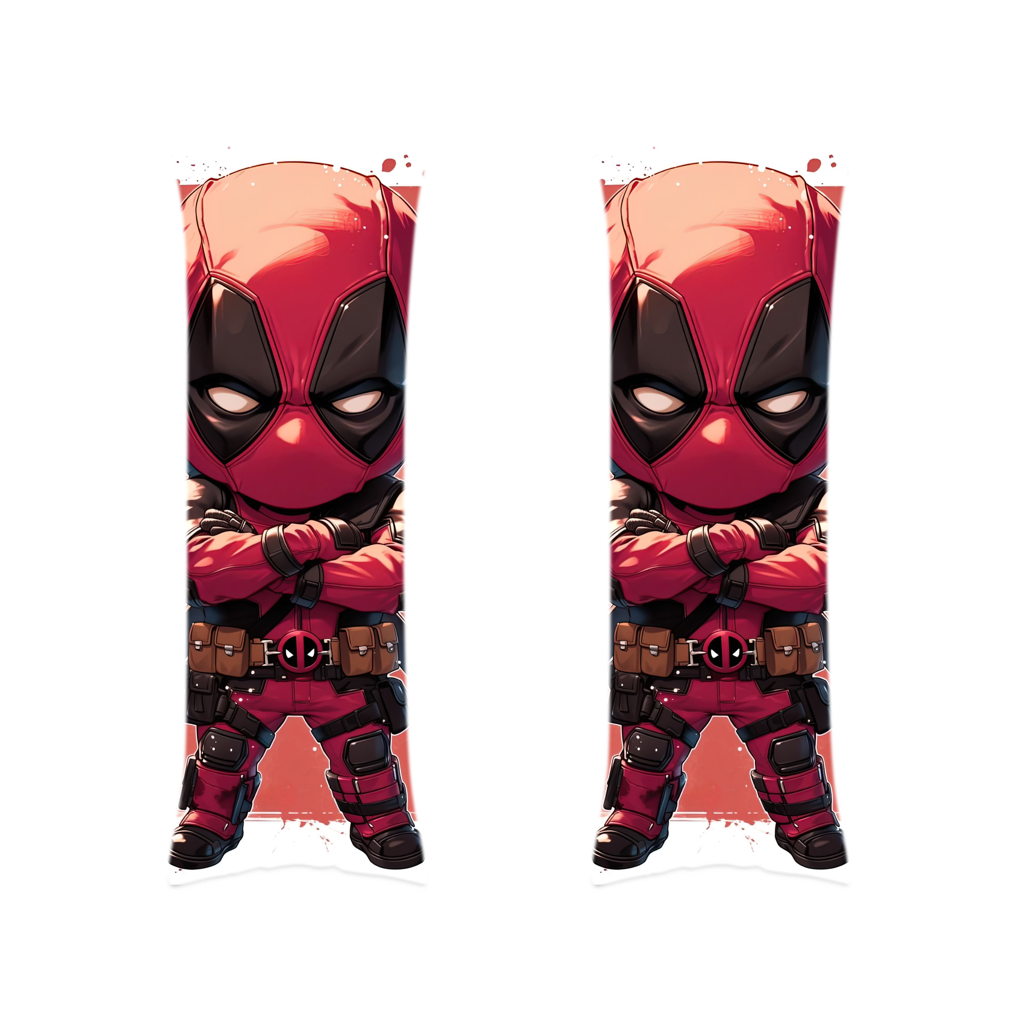 （画像用） Deadpool デッドプール ロング抱き枕カバー 両面プリントタイプ（サイズ選択可）